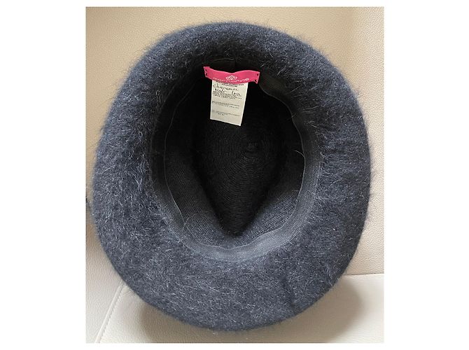Cappello Fornarina Nero in Angora T. S (54-55 cm) - vista 8