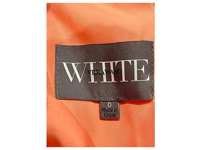 Vera Wang L'abito da sera monospalla è rosa salmone Corallo - vista 3