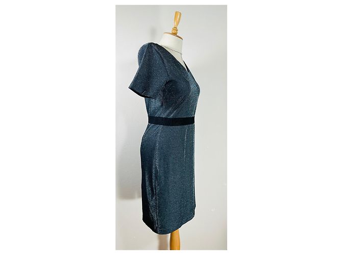 Vestido Hugo Boss Gris de Algodón - vista 3