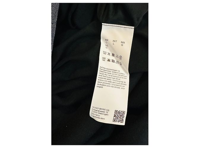 Vestido Hugo Boss Gris de Algodón - vista 7