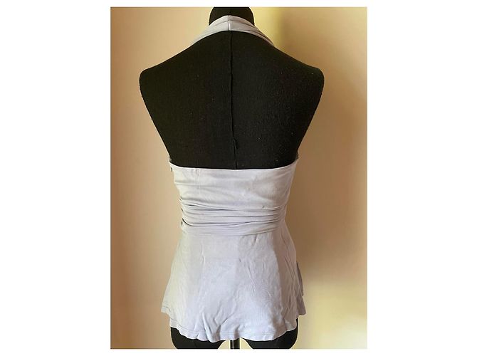 Wunderschönes hellviolettes GUESS MARCIANO-Top mit Tendenz zu Flieder Lavendel - Ansicht 5