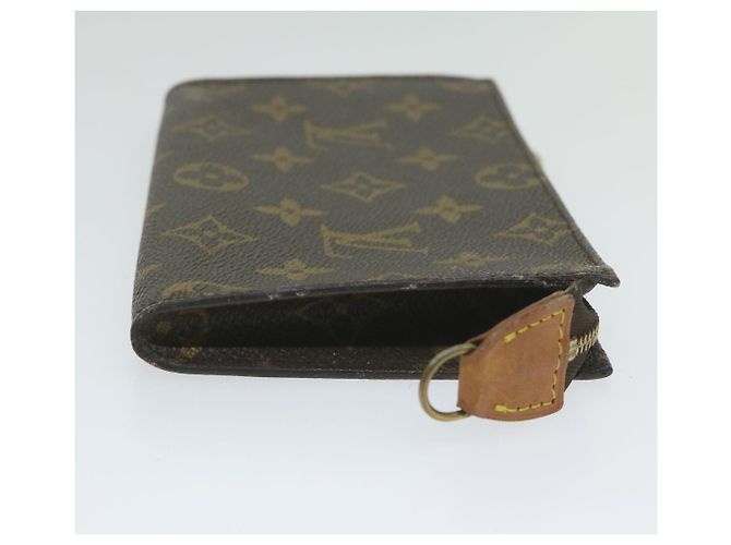 Bucket LOUIS VUITTON Pochette Monogram Seau PM Pochette Accessoire LV Auth 63561 Monogramme - vue 3