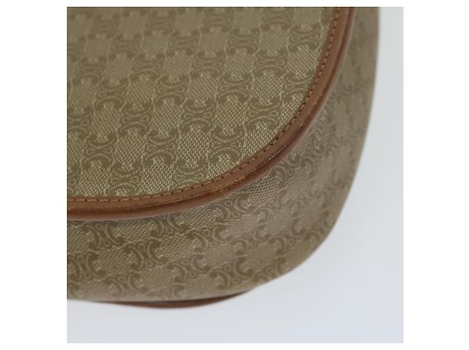 Céline CELINE Borsa a tracolla in tela macadam Beige Auth ai726 - vista 17