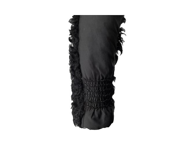 Casaco de shearling barato e chique Moschino com pele Preto - vista 4