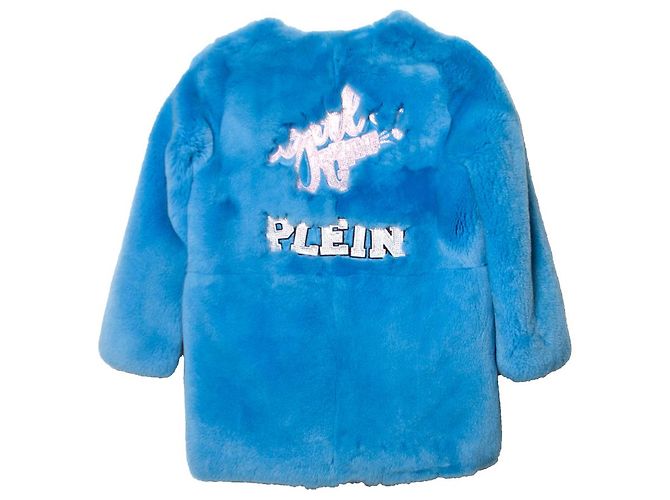 Philipp Plein, Pelzjacke mit Strass - Ansicht 2