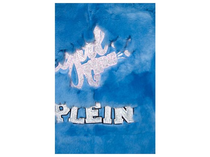 Philipp Plein, Pelzjacke mit Strass - Ansicht 4