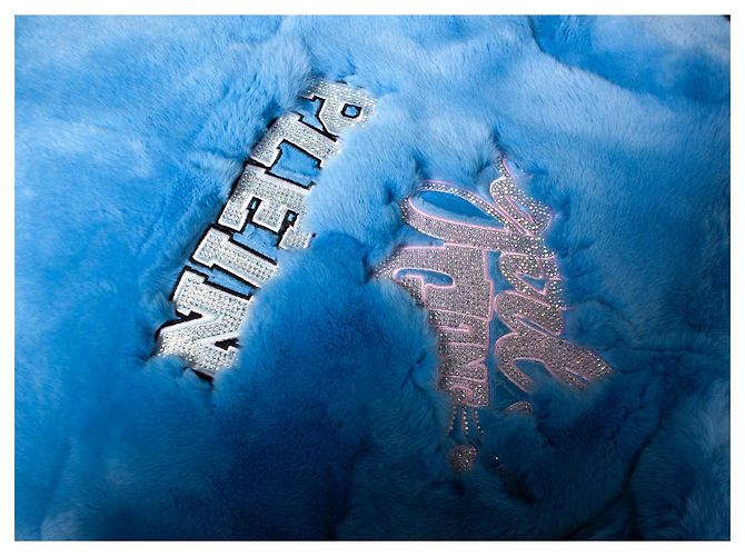Philipp Plein, Pelzjacke mit Strass - Ansicht 5