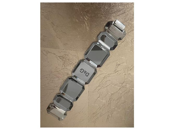 Atemberaubendes Stahlarmband mit DOLCE & GABBANA „Lush“ DJ-Kristallen0788 Silber - Ansicht 5