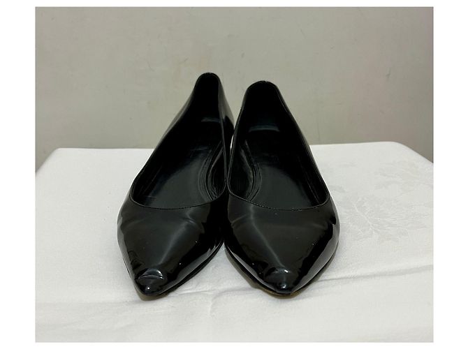 Saint Laurent Saint-Laurent París 10 bailarinas negras clásicas Negro - vista 2