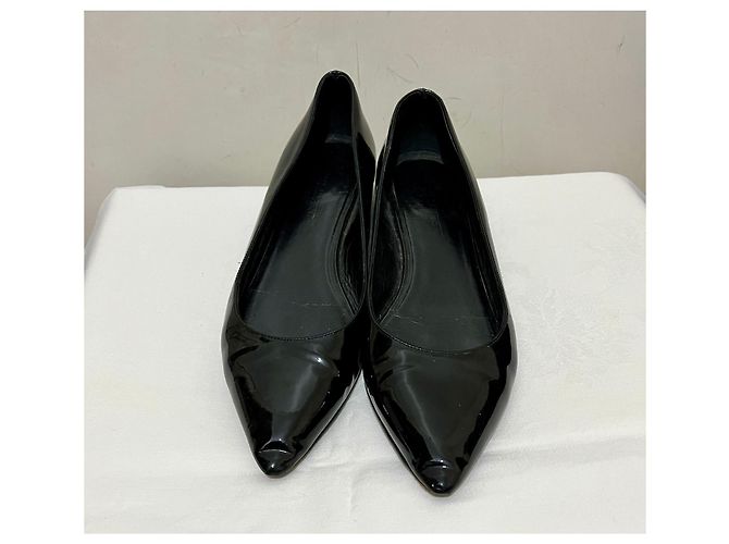 Saint Laurent Saint-Laurent París 10 bailarinas negras clásicas Negro - vista 3