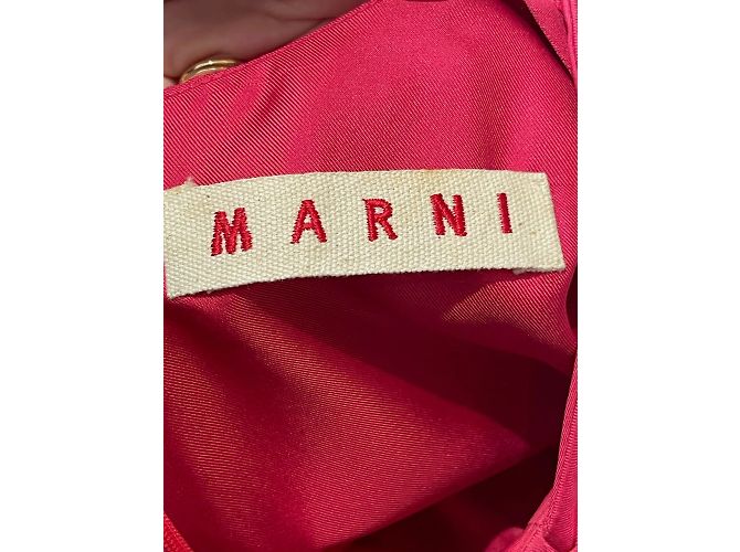 MARNI Tops T.International M Silk Pink - view 5