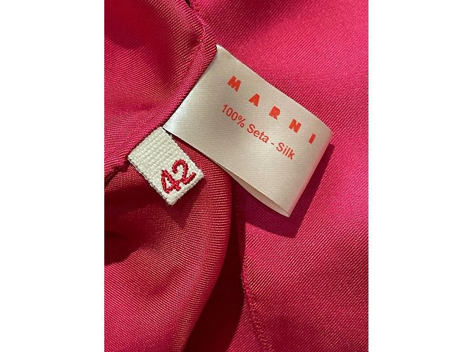 MARNI Tops T.International M Silk Pink - view 7