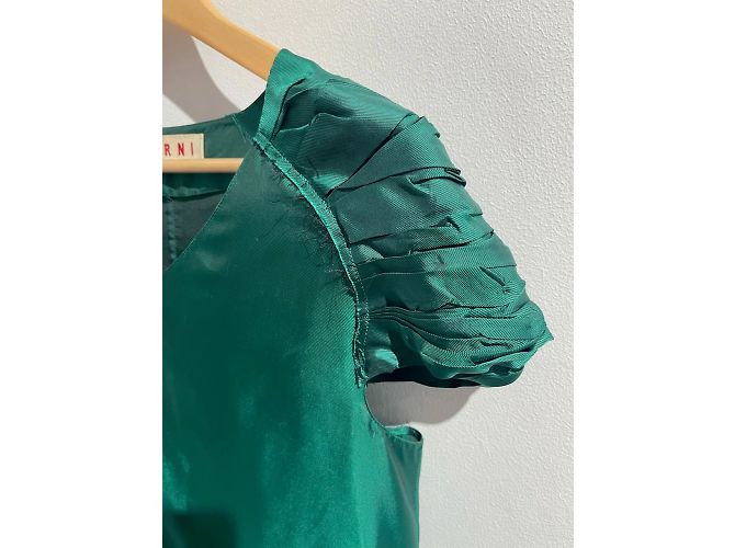 MARNI Tops T.IT 42 Viscosa Verde - vista 2