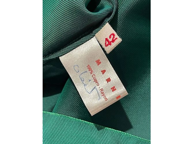 MARNI Tops T.IT 42 Viscosa Verde - vista 6