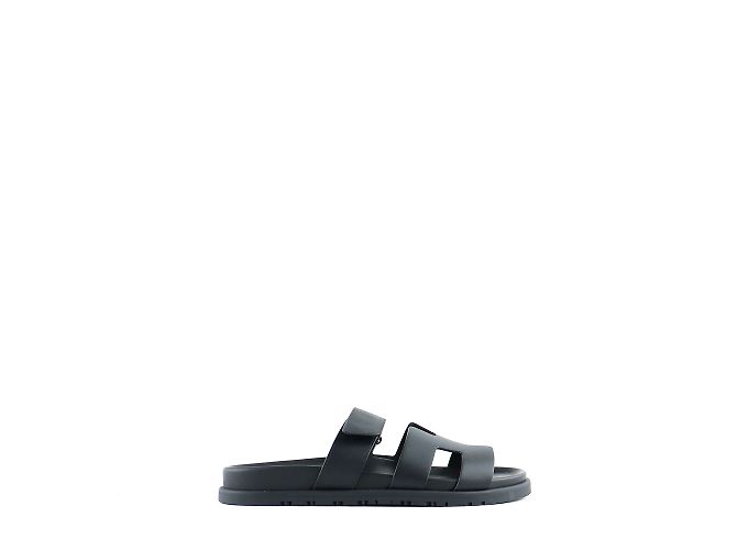 Hermès HERMES Sandali T.Unione Europea 38.5 Leather Nero - vista 2