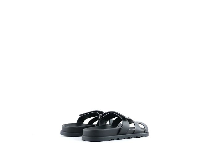Hermès HERMES Sandali T.Unione Europea 38.5 Leather Nero - vista 3