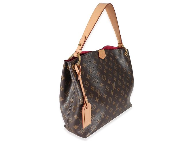 Lona Monogram de Louis Vuitton Graceful Pm Castaño - vista 4