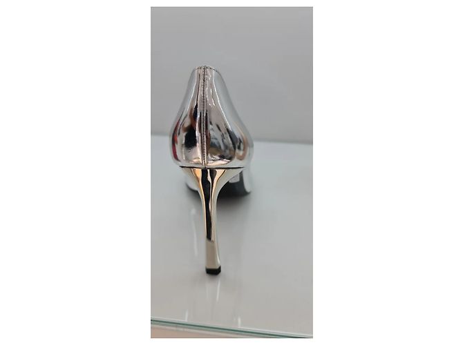 sergio rossi pumps 105 mm  new Argento - vista 6