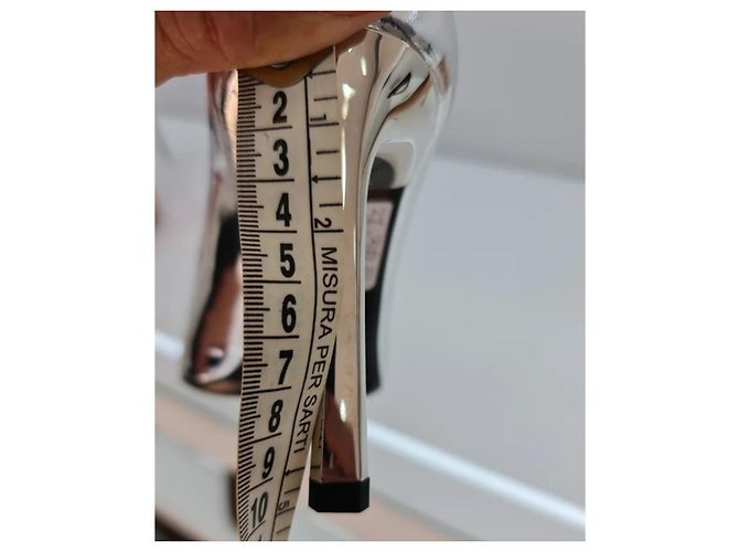 sergio rossi pumps 105 mm  new Argento - vista 7
