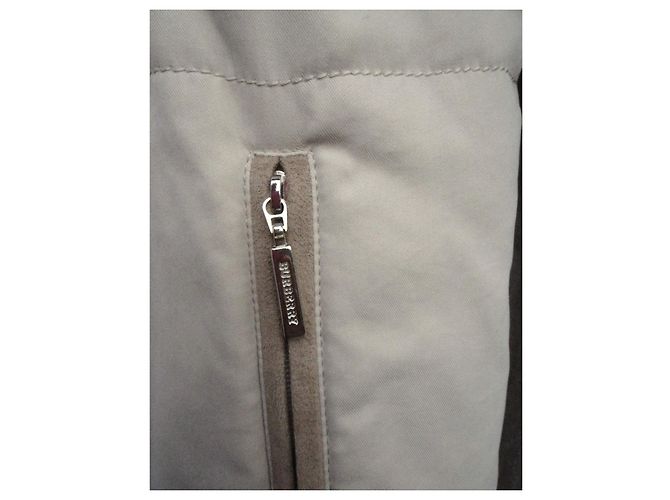 Giacca trapuntata Burberry taglia 40 Bianco sporco - vista 7