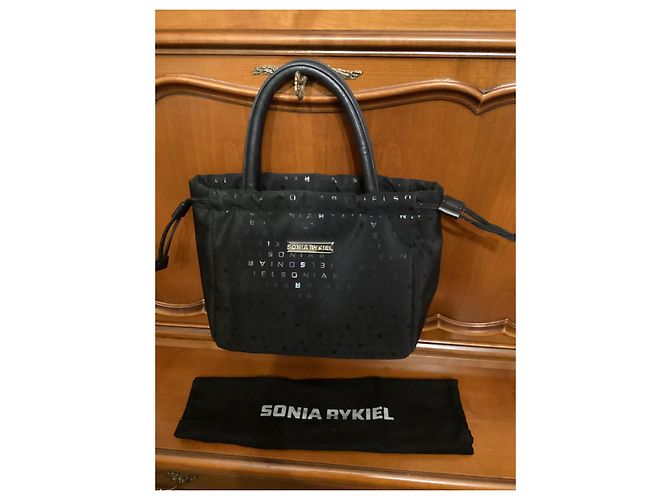 Vintage Sonia Rykiel Tasche Schwarz - Ansicht 7