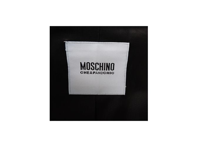 Gabardina Moschino Cheap and Chic con pliegues - vista 8