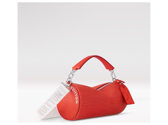Louis Vuitton Lv Soft Polochon MM Epi rot - Ansicht 2