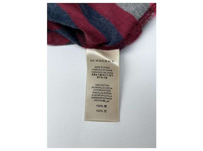 Maglietta Burberry Brit Multicolore - vista 9