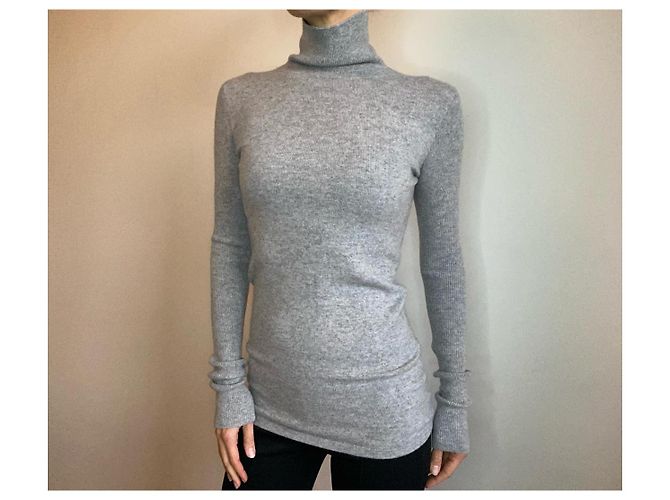Pull en maille Thomas Wylde Gris - vue 5