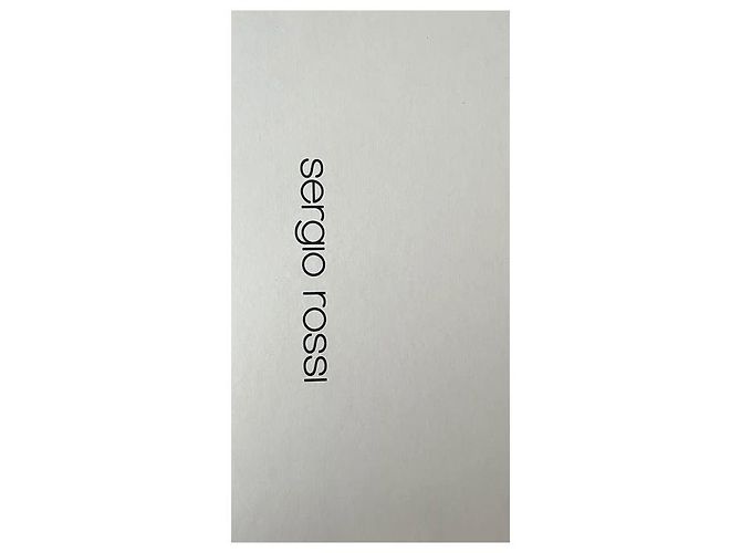 Décolleté Sergio Rossi Chi-Chi in pelle marrone Marrone scuro - vista 5