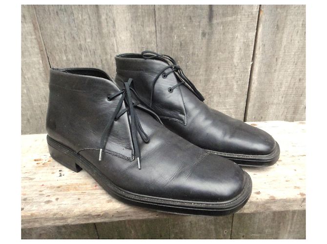 Stivali Salvatore Ferragamo p 41,5 Nero - vista 4