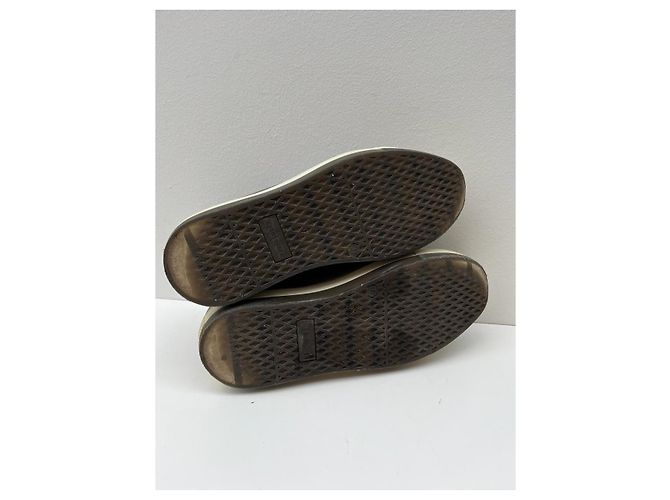Diesel Sneaker aus Leder Metallic Metallisch - Ansicht 3