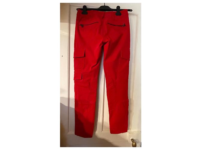 Pantalones rojos Ralph Lauren Roja - vista 2