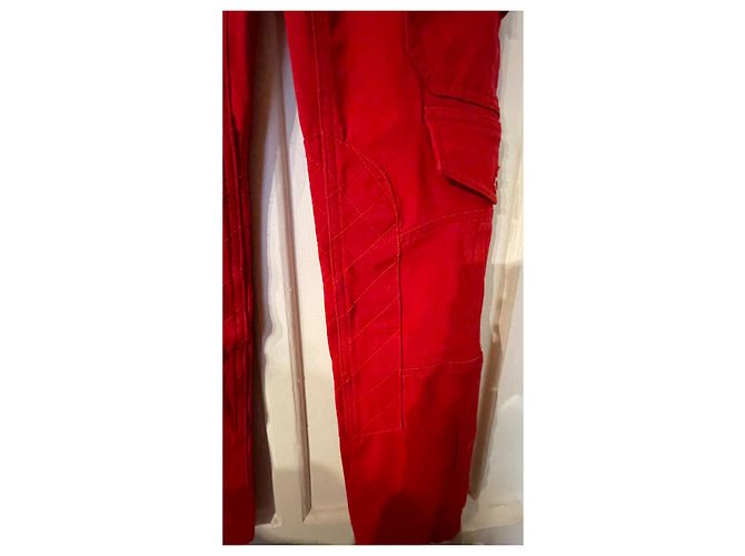 Pantalones rojos Ralph Lauren Roja - vista 3