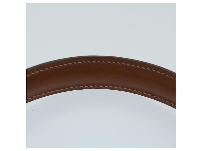 Céline CELINE Borsa a mano in tela macadam Pelle PVC Marrone Auth ep2930 - vista 14