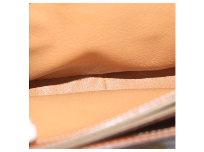 Céline CELINE Borsa a mano in tela macadam Pelle PVC Marrone Auth ep2930 - vista 21