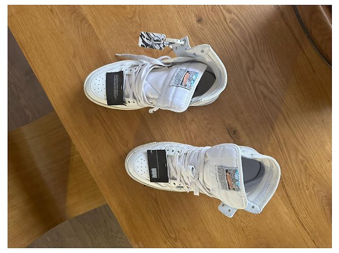 Off White Fuori campo 3.0 CESTINO Bianco - vista 3