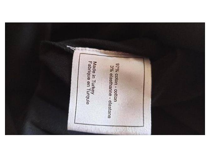 Cambon Maglietta Chanel Uniform a maniche lunghe nera Nero - vista 4