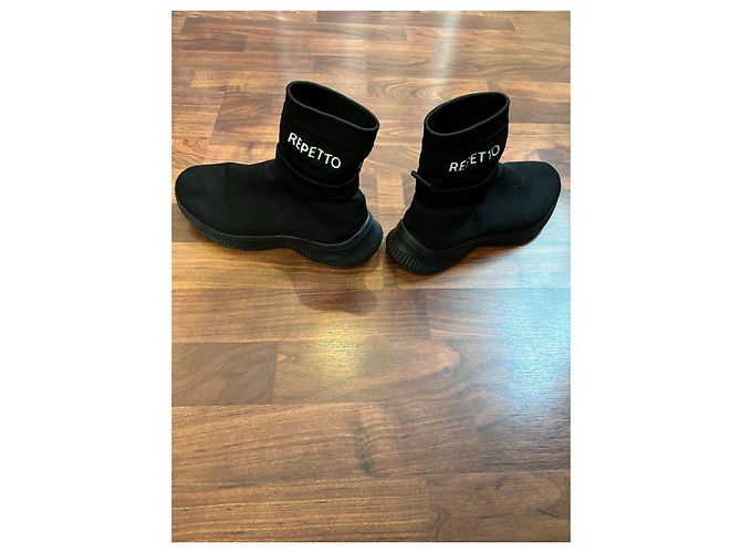 Sneaker alta Repetto nera Nero - vista 15