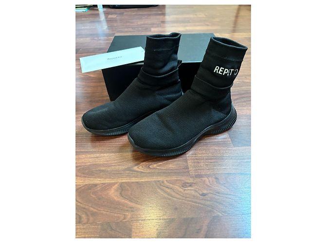 Sneaker alta Repetto nera Nero - vista 2