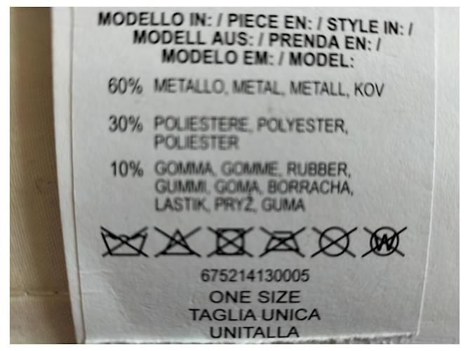 Orecchini pendenti rettangolari "MAX MARA". Argento - vista 5