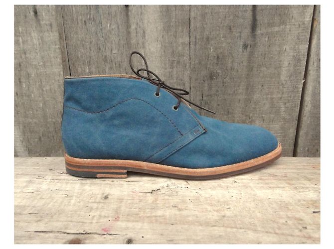 H by Hudson P-Stiefel 40 neue Bedingung Blau - Ansicht 2