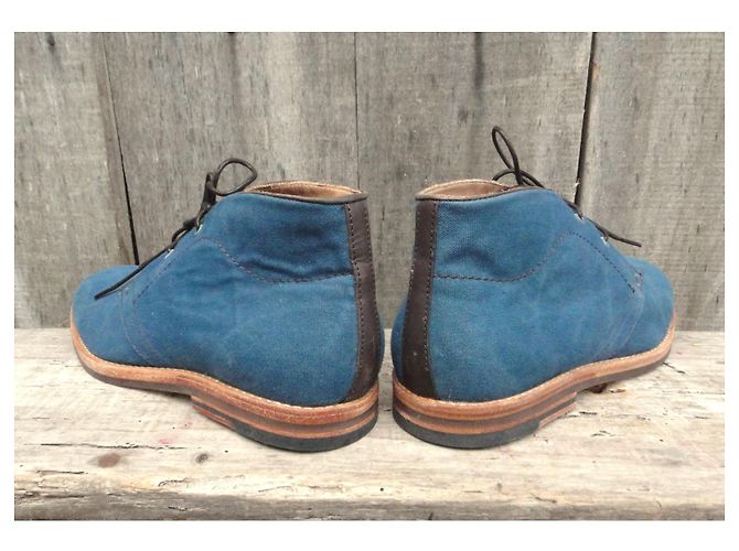 H by Hudson P-Stiefel 40 neue Bedingung Blau - Ansicht 4