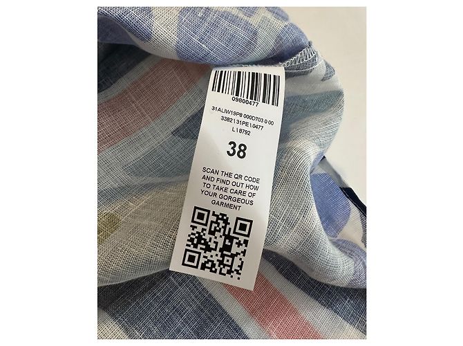 Camicetta di lino multicolore 120% LINO - vista 4