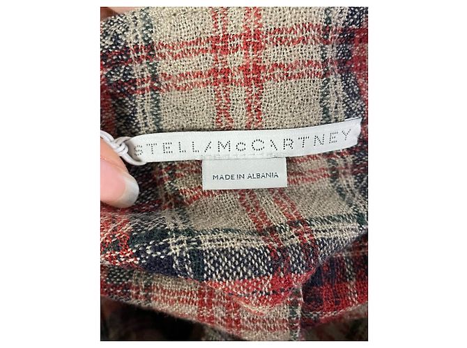 Stella Mc Cartney Abito Stella McCartney Wren con ruches in cotone multicolore Stampa python - vista 2