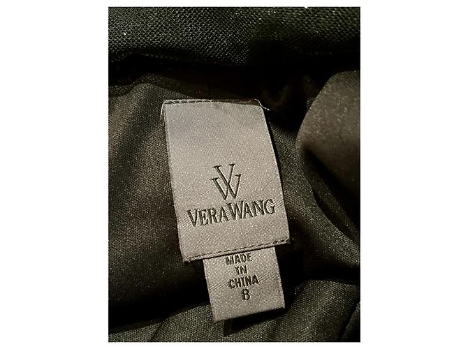 Abito da sera lungo Vera Wang Nero - vista 3