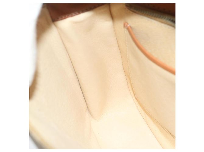 Céline CELINE Borsa a tracolla in tela Macadam Beige Auth 63574 - vista 20