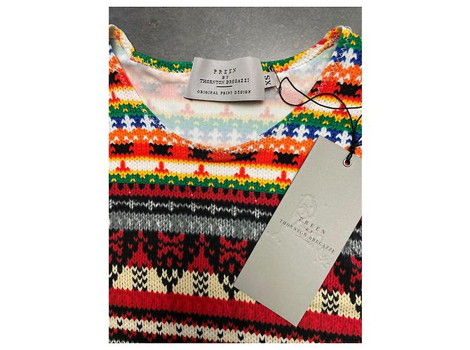 Preen By Thornton Bregazzi Fair Isle Print Oberteil Mehrfarbig - Ansicht 3
