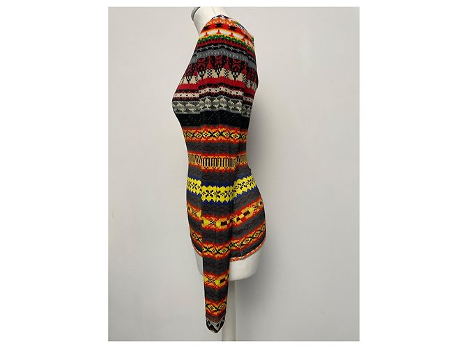 Preen By Thornton Bregazzi Fair Isle Print Oberteil Mehrfarbig - Ansicht 6