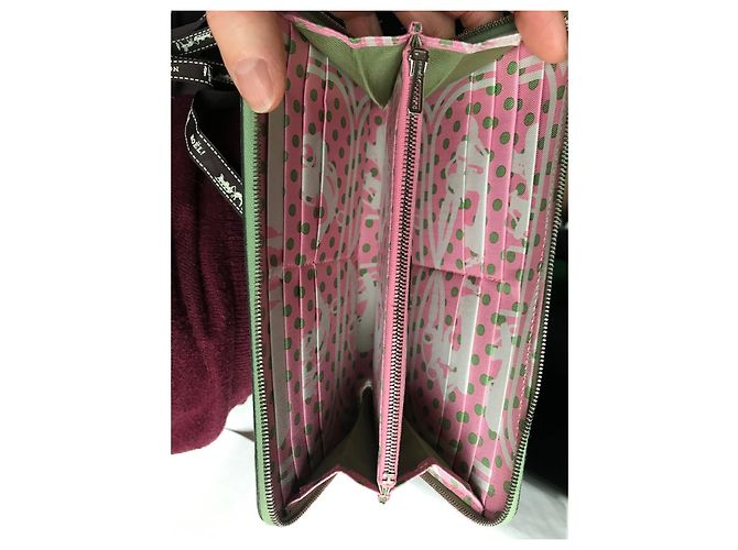 Silk In Cartera Hermès Silk'in Verde claro - vista 9
